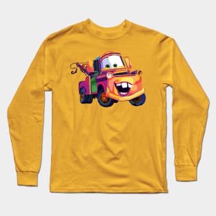 mater cars wpap pop art Long Sleeve T-Shirt